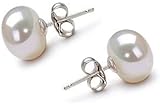 Handpicked Ultra-Luster Freshwater Cultured Pearl Stud Earring Set