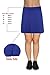 slimour Women Modest Running Skirt Travel Skirts with Pocket Swim Skirt High Waist with Shorts