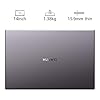 HUAWEI-MateBook-D-14-14-Inch-Laptop-with-FullView-1080P-FHD-Ultrabook-PC-AMD-Ryzen-7-8GB-RAM-512GB-SSD-Windows-10-Home-Multi-screen-Collaboration-Fingerprint-Reader-Space-Grey HUAWEI MateBook D 14 - 14 Inch Laptop with FullView 1080P FHD Ultrabook PC (AMD Ryzen 7, 8GB RAM, 512GB SSD, Windows 10…