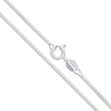 Solid 10k/14k White/Yellow Gold Box Chain
