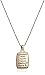 Amazon Essentials Mother/Daughter Engraved Rectangular Pendant Necklace, (previously Amazon Collection)