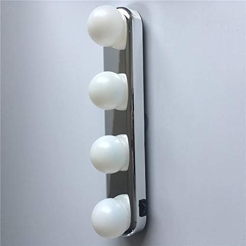 jourbon 4 bombillas espejo tocador luz