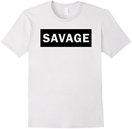 Men's Savage T-Shirt Small White