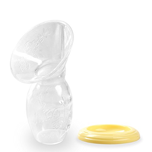 GL 2 in 1 Sucking and Storage Manual Breast Pump Milk Pump Food Grade Silicone Ultra Soft Comfortable Suction BPA Free Portable and Convenient for Breast Feeding - Thumbnail 5