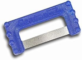 ContacEz IPR Optional Interproximal Reduction Strip System for Orthodontist (Dark Blue IPR Widener 0.15 mm Coarse Diamond)