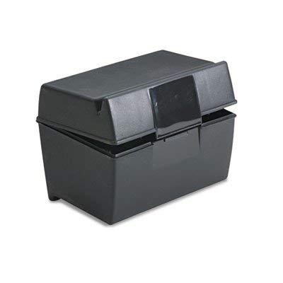 Index Card Holder, Index Cards Storage Box Holds Up To 300 4x6" Cards, With Poly Card Guides A-Z, 4x6 Inch - Value Pack