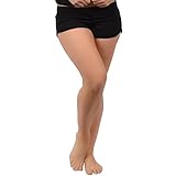 Stretch is Comfort Women's Beachwear Shorty Shorts Black Medium