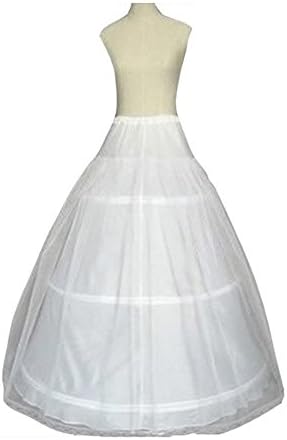 Ondine8 Crinoline Underskirt Petticoat Slip for Wedding Bridal Dress White