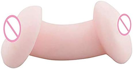 Men's Double Holes Cup Artificial Massaging Toy for Pleasure