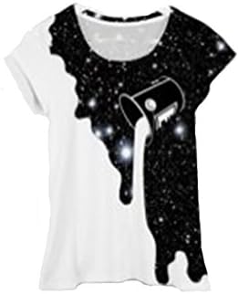 T-shirt milky way paint