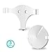 ALLICAVER Compatible Wall Mount Tp-Link Deco M5, Sturdy Metal Made Mount Stand Holder Compatible Tp-Link Deco M5 Mesh WiFi (m5-3pack)