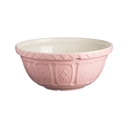 Mason Cash Earthenware Mixing Bowl, S18, 10-1/4-Inches, Powder Pink