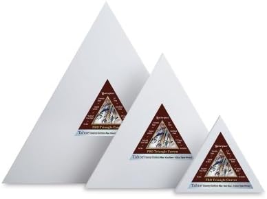 Masterpiece Artist Canvas 1341 Triangle 3/4" Deep, 6.5" Tall, Cotton 14.6oz - 4X - Tahoe Heavy Weight