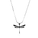 Urban Jewelry Women Special Dragonfly Shiny Stainless Steel Pendant Chain Necklace 20