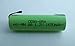 NiMh 1.2V AA 1650/1700 mAh Shaver Battery with Solder tabs for Norelco, Remington Shaver Models