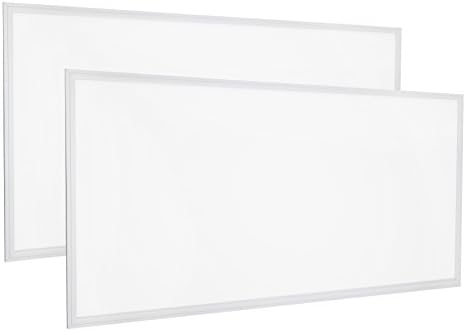 LED Dimmable Flat Panel 2' x 4' 3000K, 60W - 2 pack