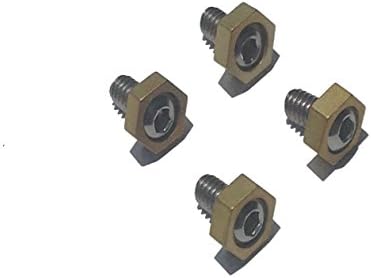 4 Pc 10-32 Low Profile Fixture Workholding Clamps