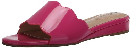 Bandolino Women’s Kayla Wedge Sandal, Flamingo Pink 660, 5