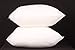 Pal Fabric (Set of 2) 16x16 Square Sham Soft Cotton Feel Microfiber Pillow Insert Made in USA (16x16)