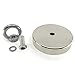 1000 LB Magnet Fishing (452kg) by Savage Magnets - High Strength for Treasure Hunting Retrieving and Lifting from River and Salvage Recovery- Heavy Duty Pulling Power Eyebolt - Neodymium