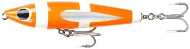 GQSport Wdp13org Deluxe Gt Wooden Fishing Popper Lures 8.0in/3.40oz X 1 Pc