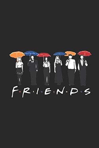 Journal: A friends themed notebook journal for your everyday needs