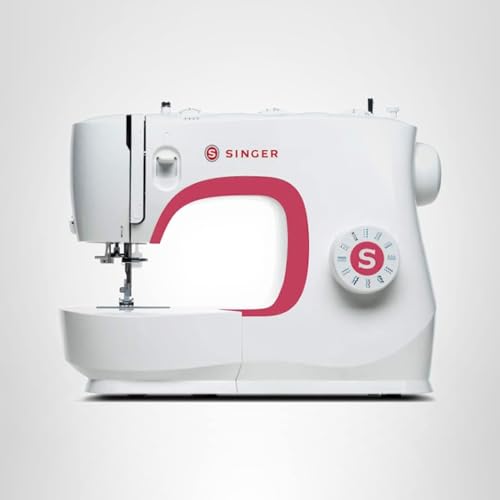 SINGER MX231 LIGHTWEIGHT & PORTABLE SEWING MACHINE WITH ACCESSORY KIT & FOOT PEDAL | 97 STITCH APPLICATIONS, LED LIGHT & 1-STEP BUTTONHOLE | GREAT FOR CRAFTS & MENDING
