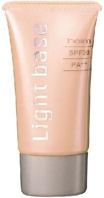 Amazon ハイム化粧品 ライトベース2本 ベースメイク 日焼け止め ハイム化粧品 ベースメイク フェイスメイク 通販