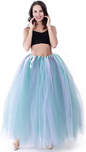 Handmade Maternity Tutu Floor Length Puffy Tulle Skirt for Women Wedding Costume Party Maternity Photoshoot Skirts