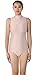 JustinCostume Women's Spandex Turtleneck Sleeveless Dance Leotard Costume