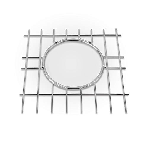 Serene Valley Kitchen Sink Bottom Grid and Sink Protector NDG3019, 304 Premium Stainless Steel, dim 26” x 14 1/8”