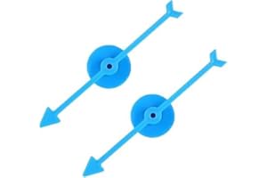 2Pcs Spinner Game Set, Plastic Arrow Board with Base,DIY Board Games, Replacement Pieces, Projects Classroom Activities Class