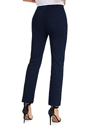Pantalones de trabajo para dama con bolsillos