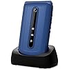 Unlocked-Senior-Flip-Mobile-PhoneBig-Button-Phone-For-Elderly-Easy-to-UseSIM-Free-Phone-with-24-Large-Screen-SOS-Button-FM-Radio-Torch-and-Charging-Cradle-Blue Unlocked Senior Flip Mobile Phone,Big Button Phone For Elderly, Easy to Use,SIM Free Phone with 2.4" Large Screen | SOS Button| FM Radio | Torch and Charging Cradle (Blue)