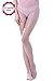 Miya 12 Colors,Women's Control Top 12 Den All Sheer Toe silk stockings Tights Panty Hose,Light Purple,Medium / Large