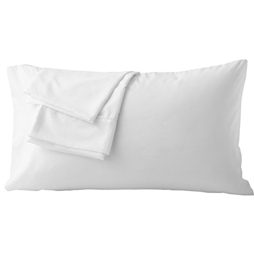 Pillowcases Set of 2 Envelope Closure End Super Soft and Breathable - White/20''x40''