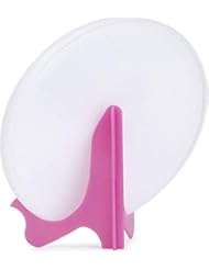 TANISA rice paper wrapper tray set for spring roll maker (10 round plastic mesh plates + 1 collapsible stand)