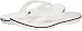 Crocs Unisex Crocband Flip Flops, White, 6 Men/8 Women