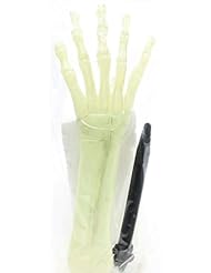 Lawn & Patio: Glow in the Dark Skeleton Hand with Stake Halloween Yard Decoration (Pack of 2) - Greenbrier International
