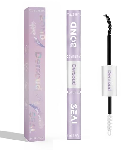 Photo 1 of Dersoud Lash Glue, Lash Cluster Glue & Lash Bond and Seal, Waterproof 2-in-1 Long-Lasting 96H Non-Irritating, Eyelash Glue for Clusters,10ml DIY at Home