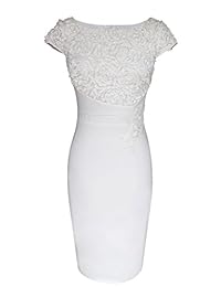 VFSHOW - Vestido de fiesta de cóctel para mujer, elegante y floral