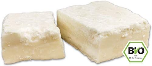 Edelmond 2 parts cocoa butter & 1 part shea butter organic mix "soft and silky" - Absolutely vegan, lactose & gluten-free - 200g