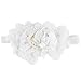 Baby Girl Rose Headband Photo Prop (Hand-made with love) (Pack of 1-White)
