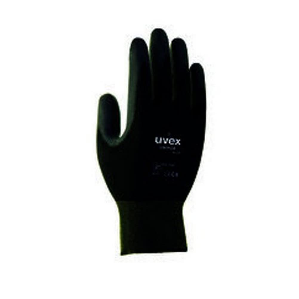 Uvex 60248 11 Unipur 6639 Safety Glove, Size: 11, Black