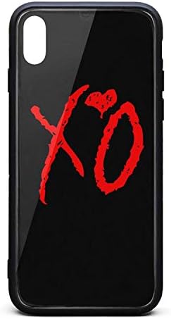 iPhone X/iPhone Xs Case XO-Weeknd-Logo-red- Shock Absorption Slim Soft TPU Protective for iPhone X/iPhone Xs
