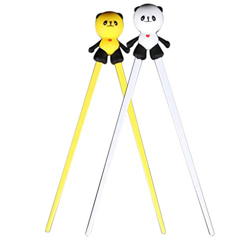Tralntion 1 Pair Multi Color Cartoon Chopstick Kid Chopstick Panda Learning Training Chopsticks Kids Children Chopstick Learner