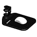 SKYZONAL Ergonomic Mouse Platform Under Desk Ergonomic Wrister Mouse Pad (Black)