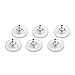 Bling Jewelry Unisex Bullet Clutch Style Safety Backs Sterling Silver Earring Backing for Posts Earrings Backs with Stabilizer Pad Bundle Set of 3