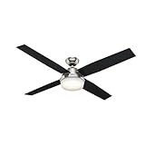 Hunter Dempsey Indoor Ceiling Fan with LED Light