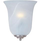 Maxim Lighting 20581MRSN Essentials-1 Light Wall Sconce in Transitional style-10.5 Inches Wide by 5.5 inches high, Finish Col